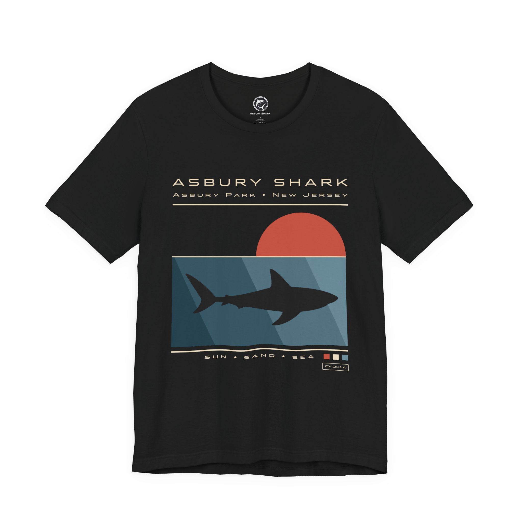 Asbury Shark Graphic Tee - Deep Lurker