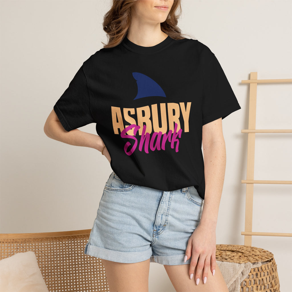 Asbury Shark Tee - Classic Pink Tide