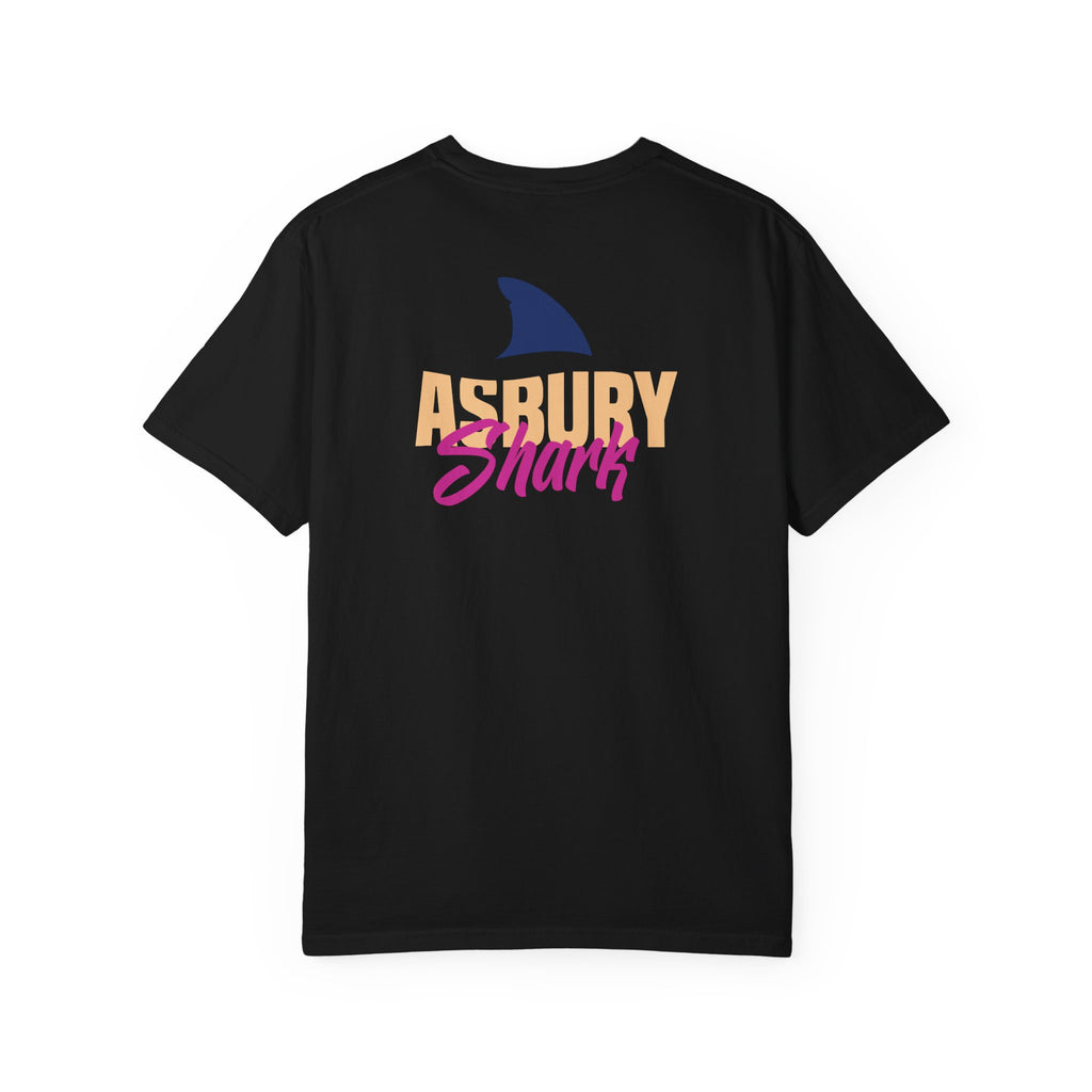 Asbury Shark Tee - Classic Back Pink Tide