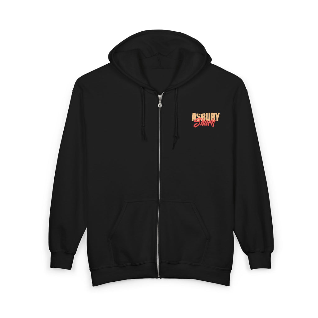 Asbury Shark Zip Hoodie – Classic