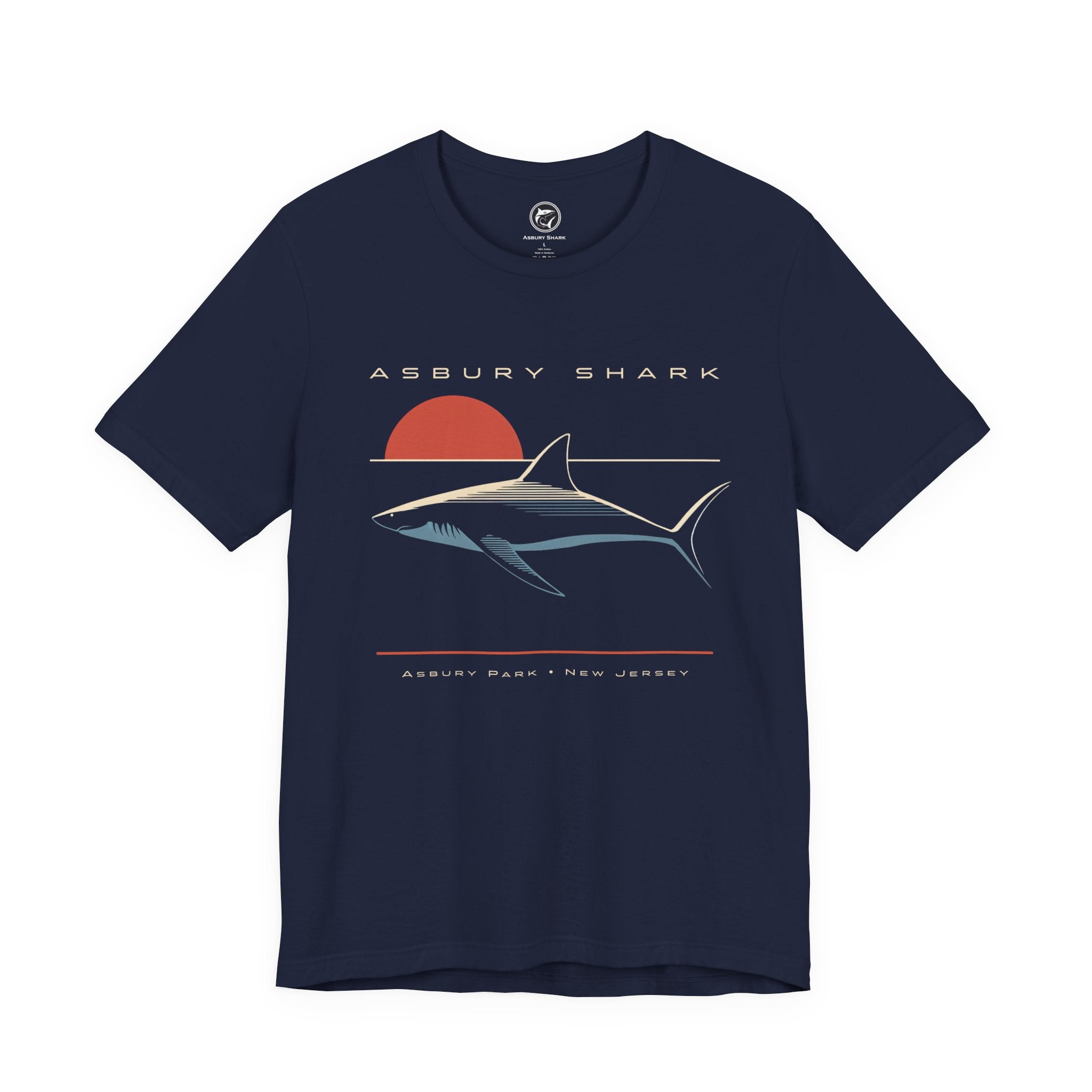 Asbury Shark Graphic Tee - Surface Lurker