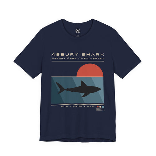Asbury Shark Graphic Tee - Deep Lurker