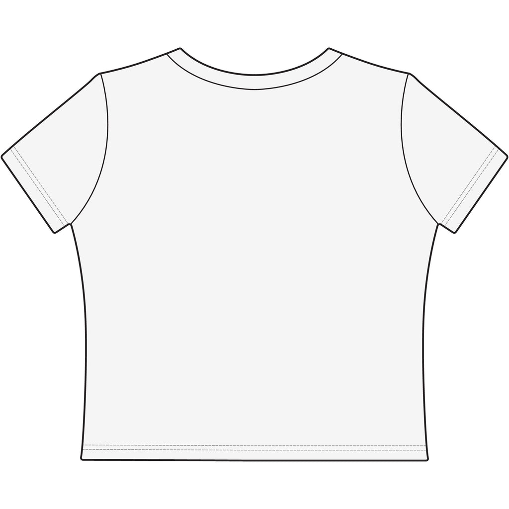 Asbury Shark Crop Top - Pink Tide