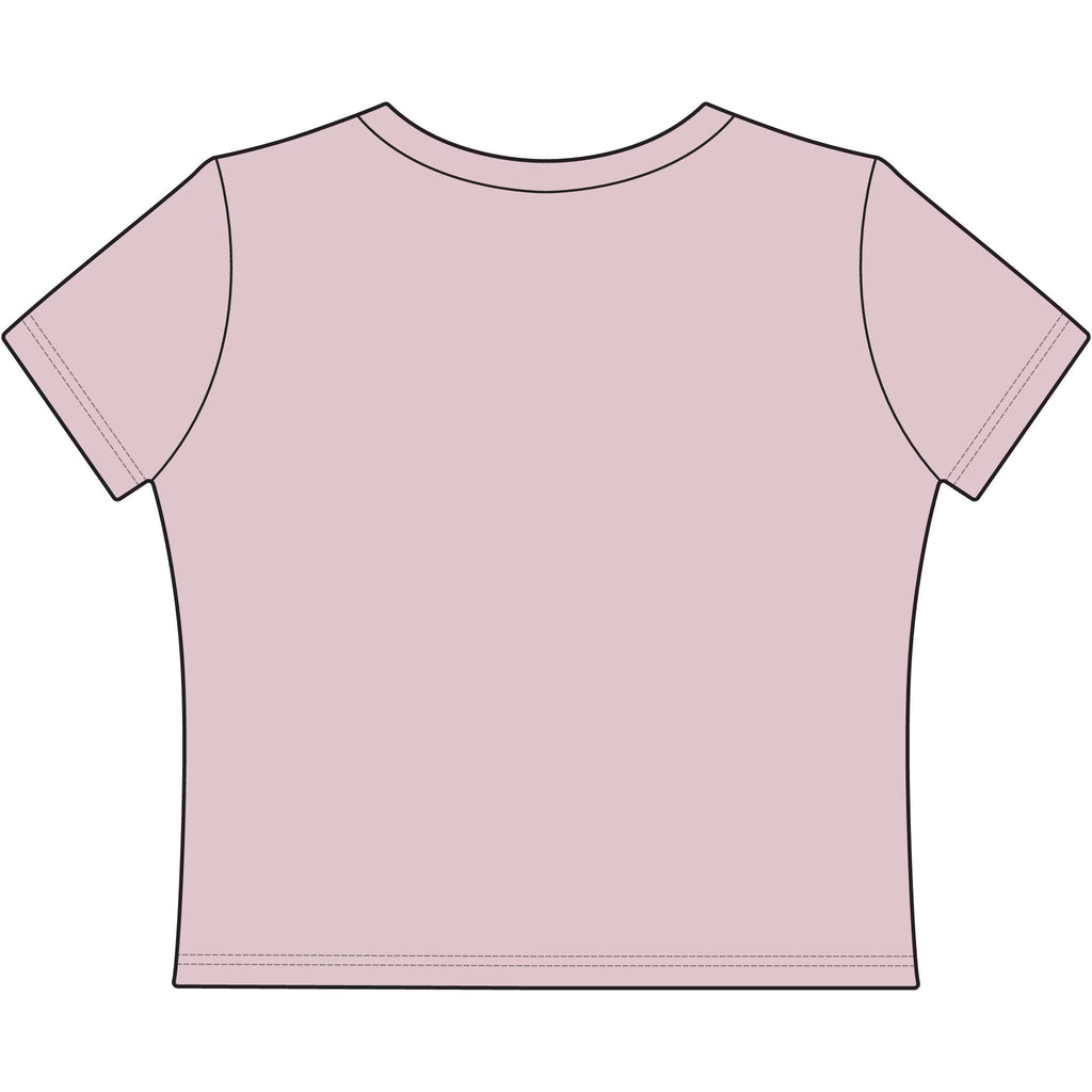 Asbury Shark Crop Top - Pink Tide