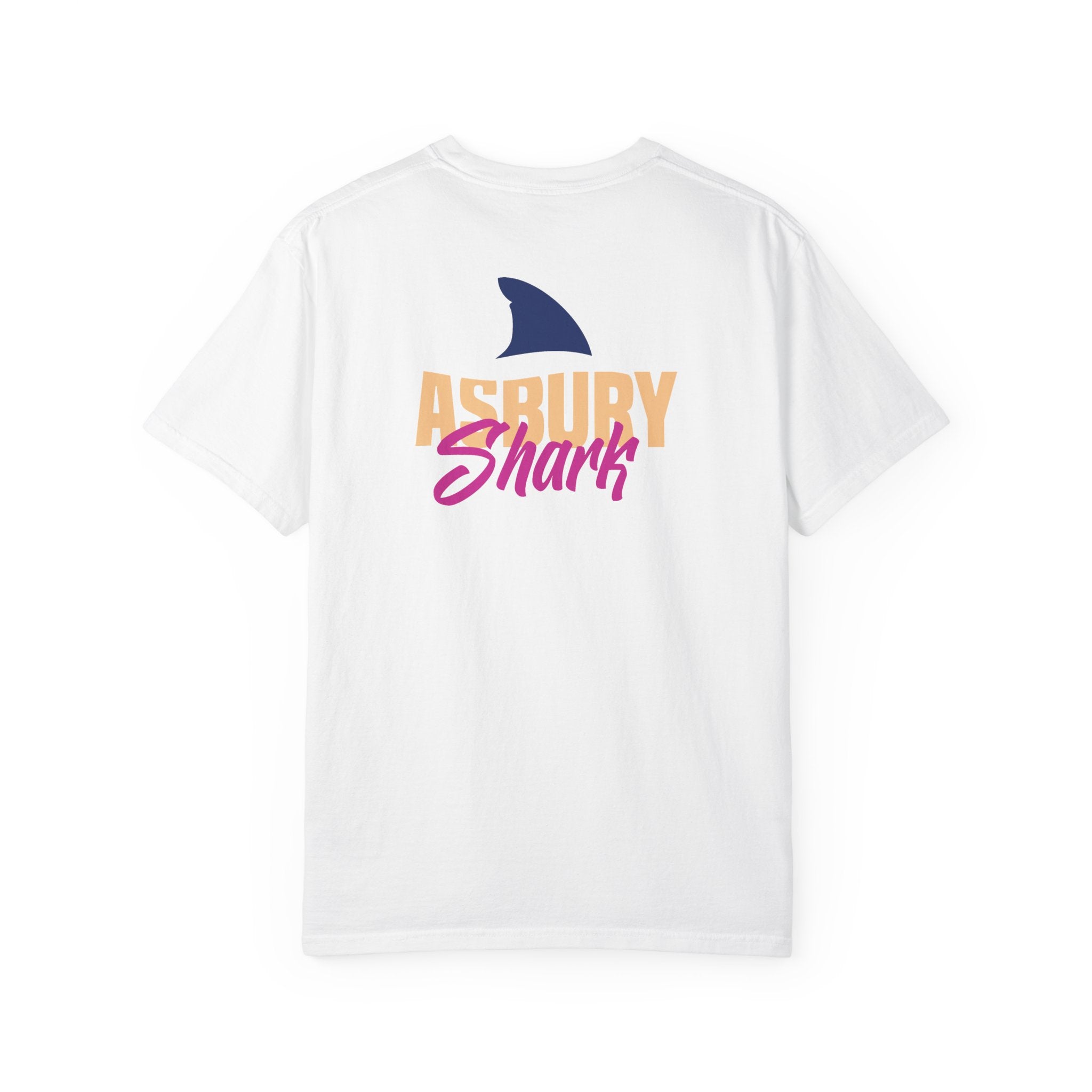 Asbury Shark Tee - Classic Back Pink Tide