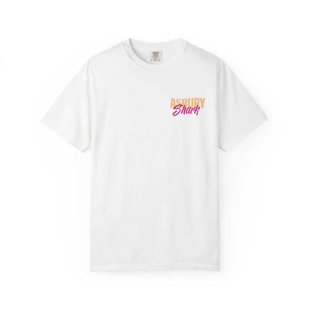 Asbury Shark Tee - Classic Back Pink Tide