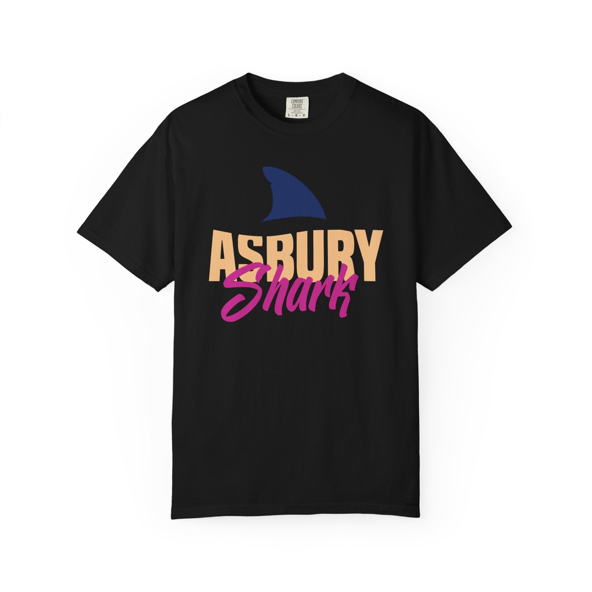 Asbury Shark Tee - Classic Pink Tide