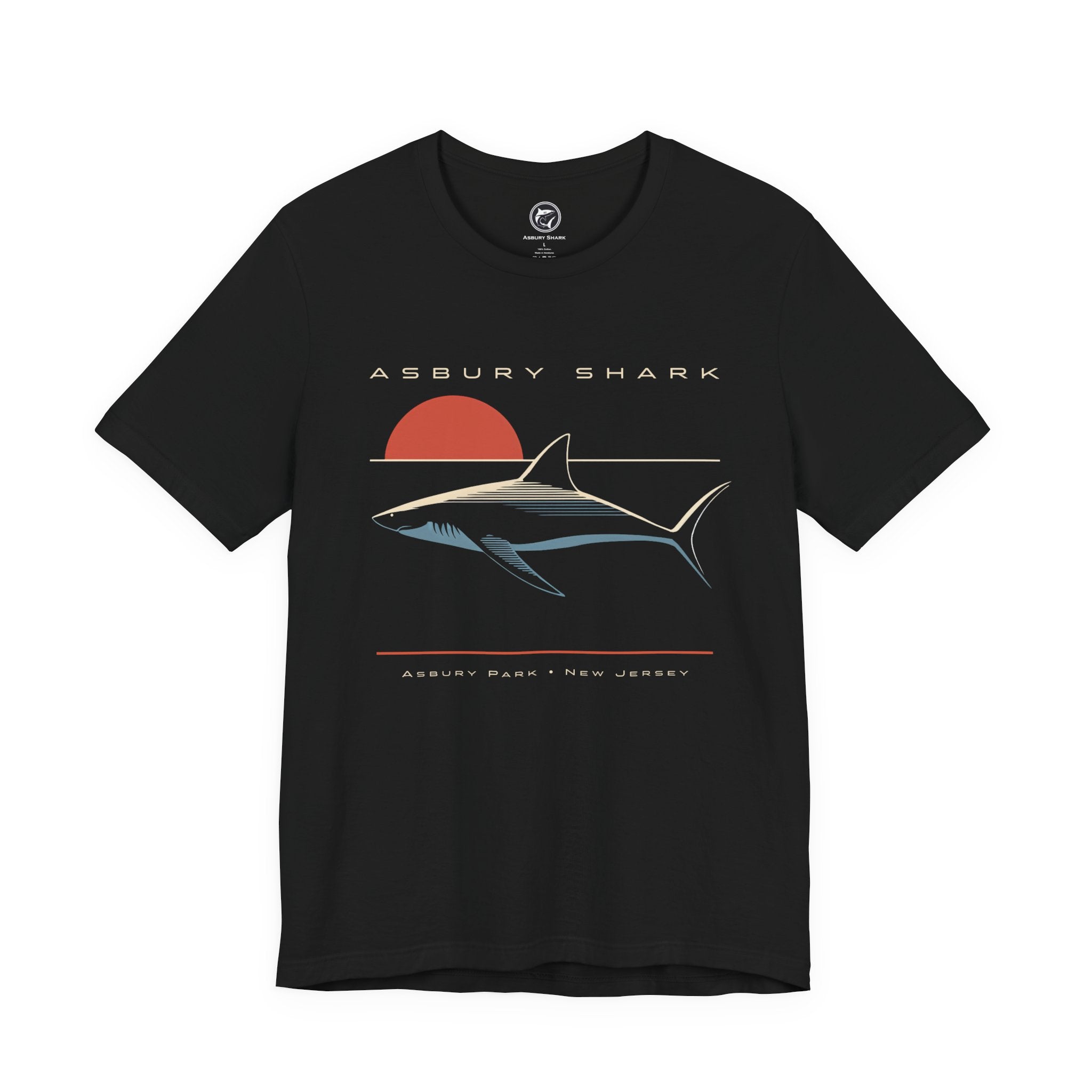 Asbury Shark Graphic Tee - Surface Lurker